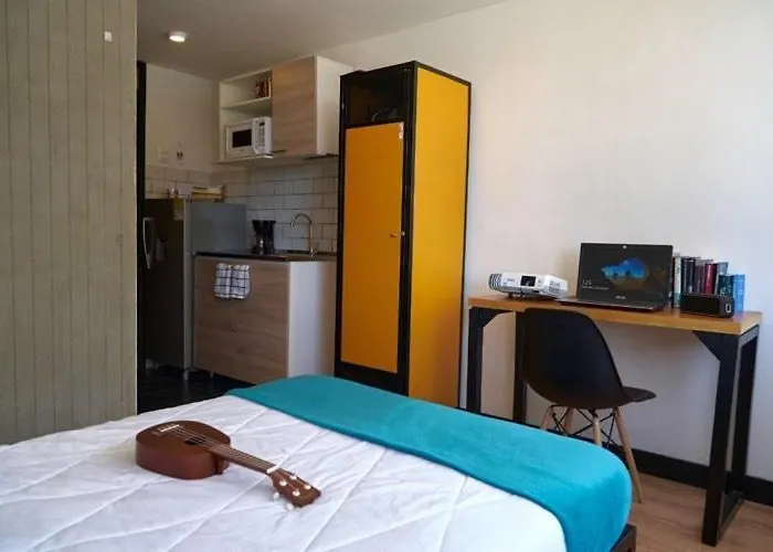 Hostal - Hotel - Apartaestudios Amoblados Chapinero Las Mandarinas - Coworking