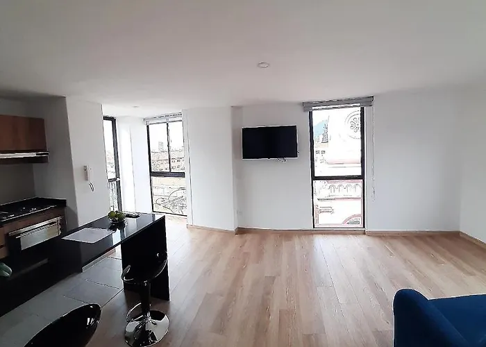 New Comfortable Apartments In La Candelaria, Bogota