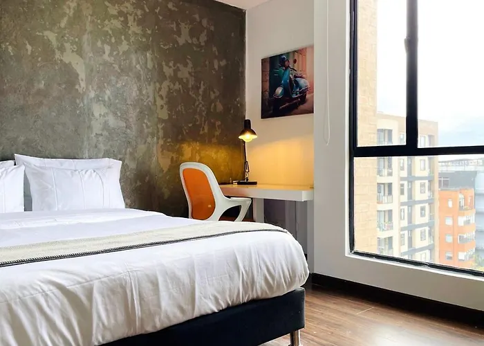 Heavenly 2Br With Large Terrace And Gym In Bogota