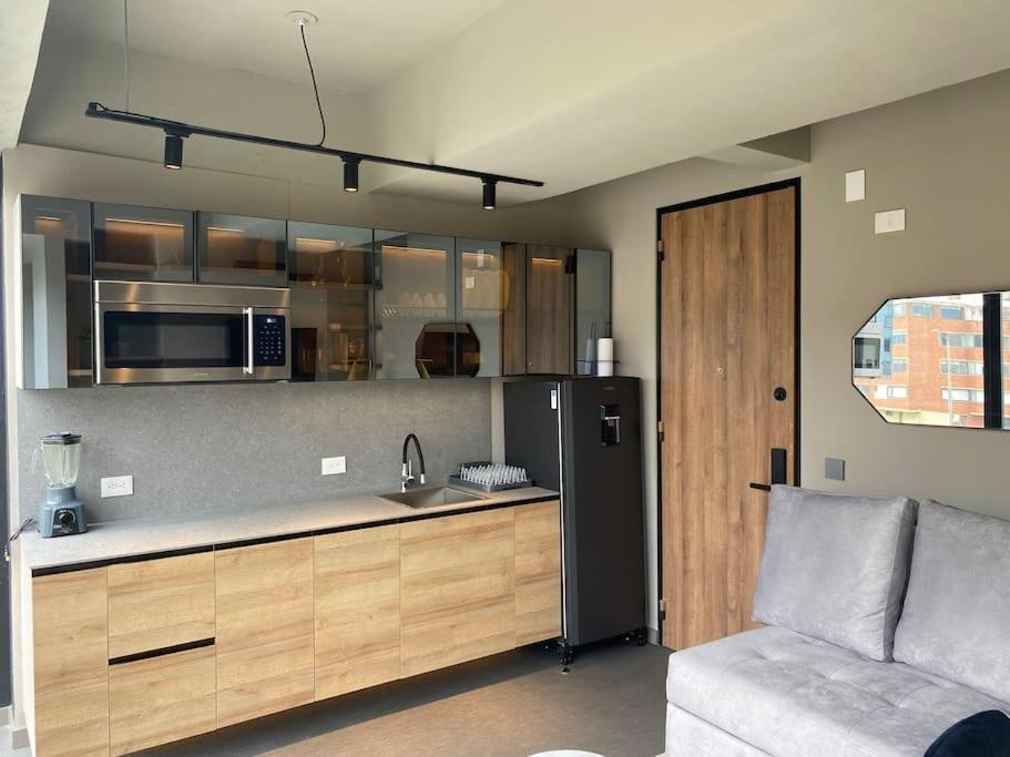 Apartamento Hermoso Loft De Lujo Con Piscina Unique M Bogotá