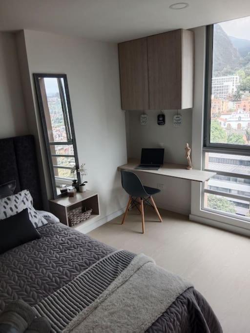 Loft En Centro De Bogota, Hermosa Vista Y Confort Apartamento Bogotá