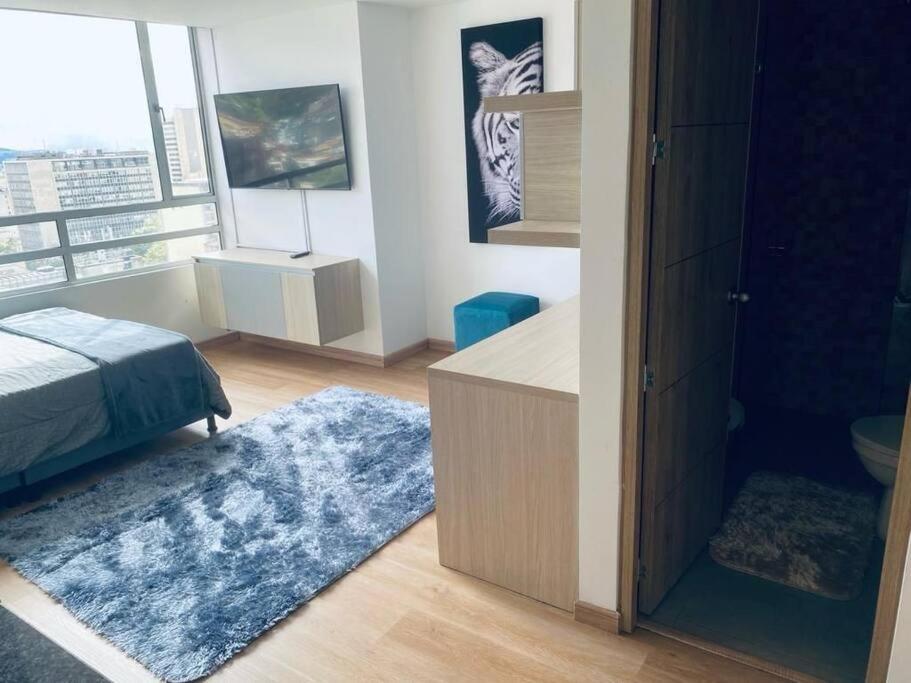 Refugio En Las Alturas,cerca A Zona Gubernamental En Centro De Apartment Bogota