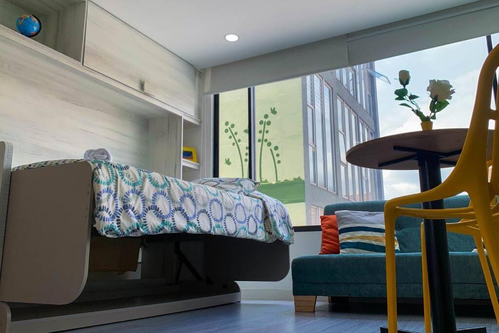 Aptotiv209 - Espectacular Aparta Estudio Tipo Loft - Chapinero - Wifi - Tv Apartment Bogota