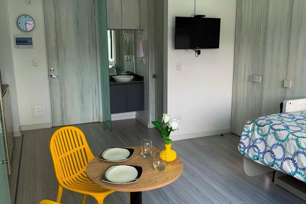 Aptotiv209 - Espectacular Aparta Estudio Tipo Loft - Chapinero - Wifi - Tv Bogota