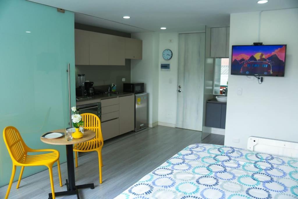 Apartment Aptotiv209 - Espectacular Aparta Estudio Tipo Loft - Chapinero - Wifi - Tv *