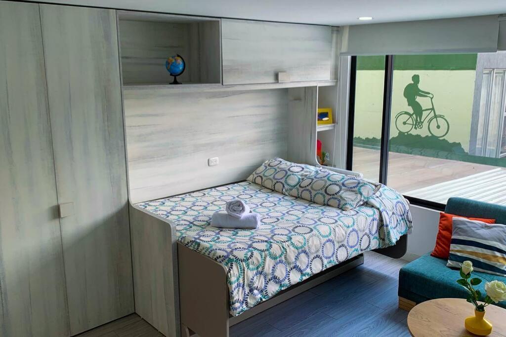 Aptotiv209 - Espectacular Aparta Estudio Tipo Loft - Chapinero - Wifi - Tv Apartment Bogota