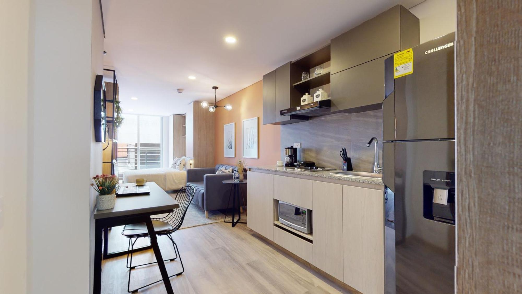 Exclusivos Aptos Amoblados En El Edificio Cabrera 85-12 Apartamento *