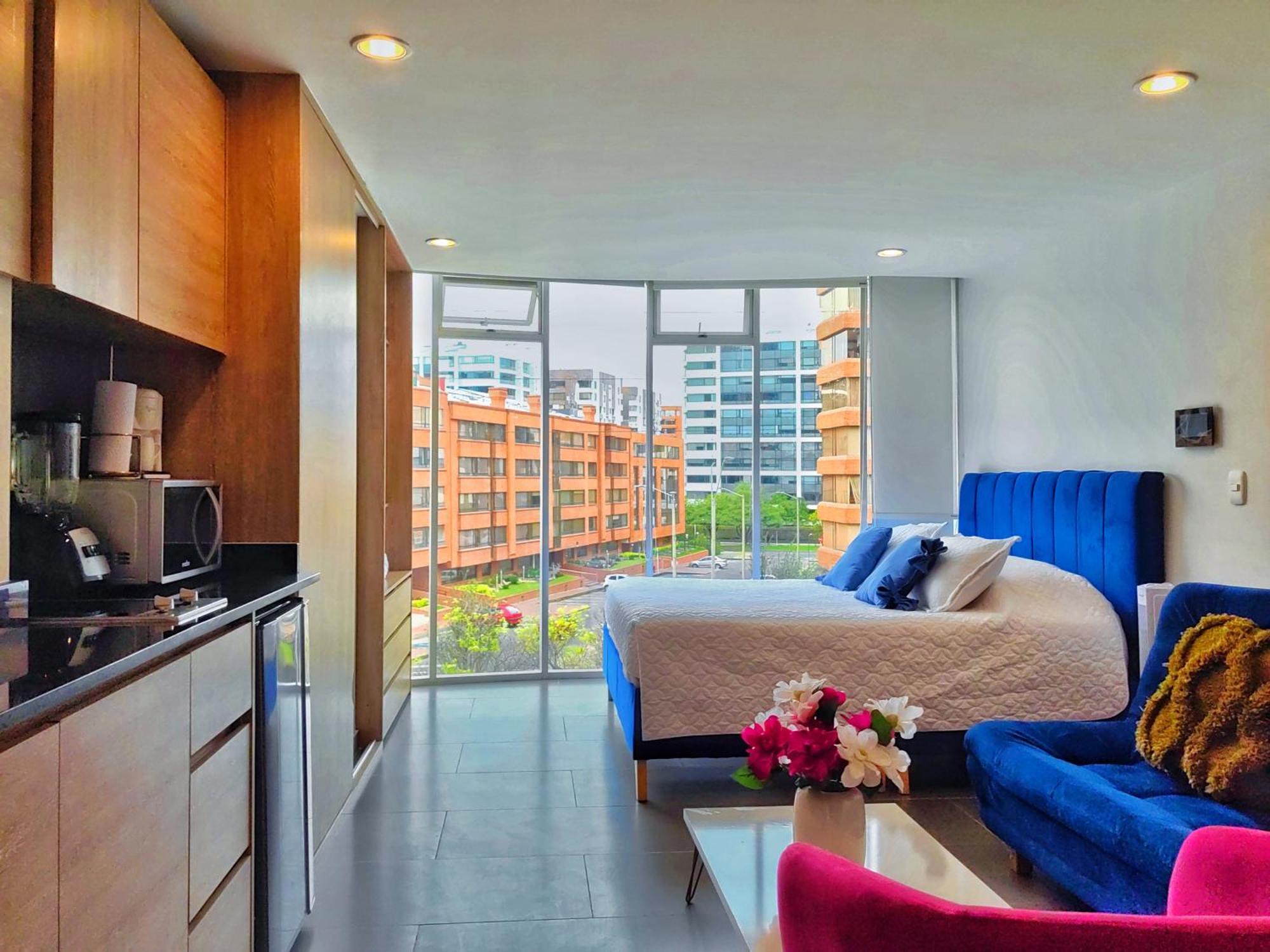 Apartment Aparta Estudio Tipo Loft Usaquen / Cozy Loft In Bogota