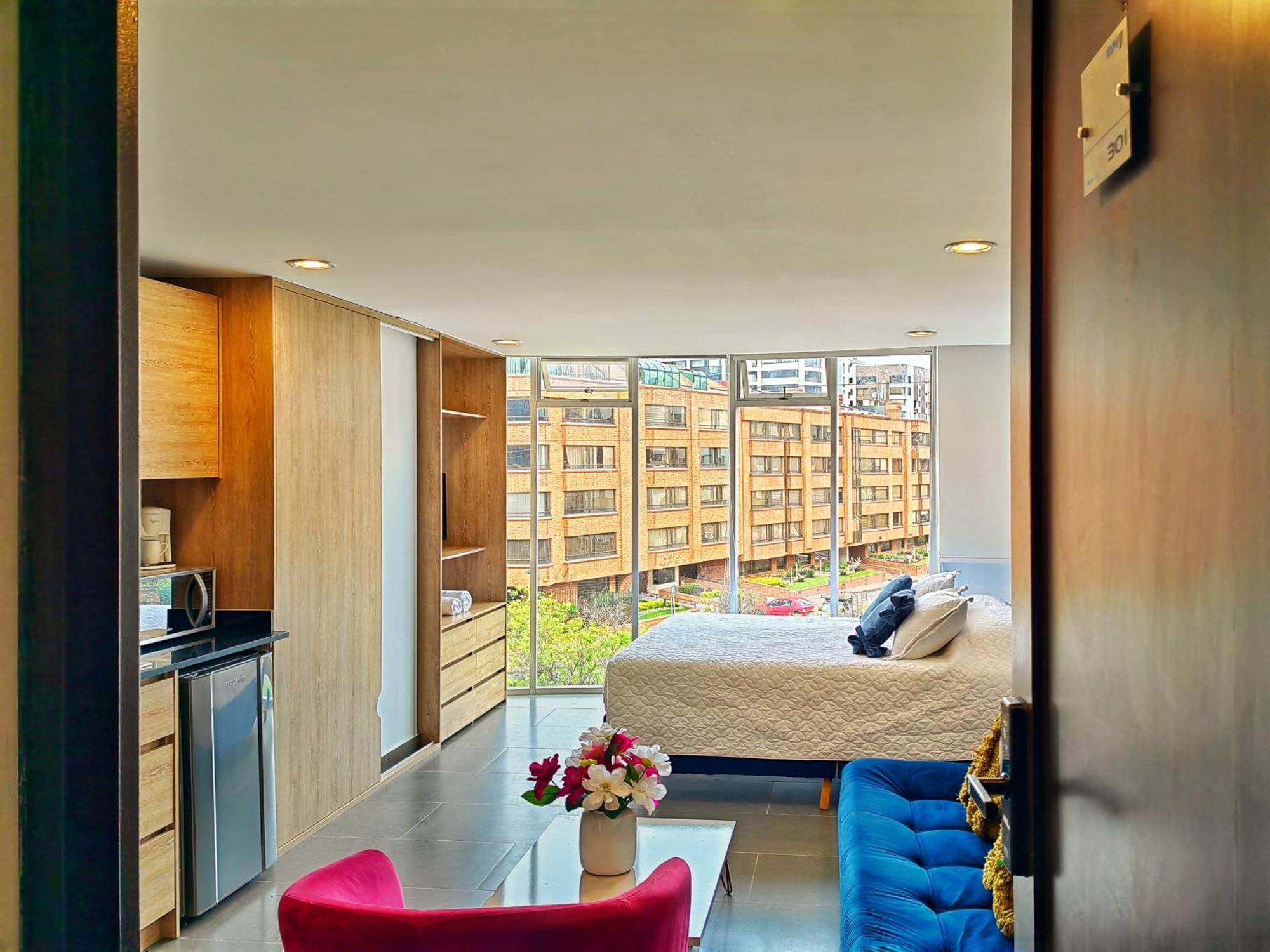 Aparta Estudio Tipo Loft Usaquen / Cozy Loft In * Bogota