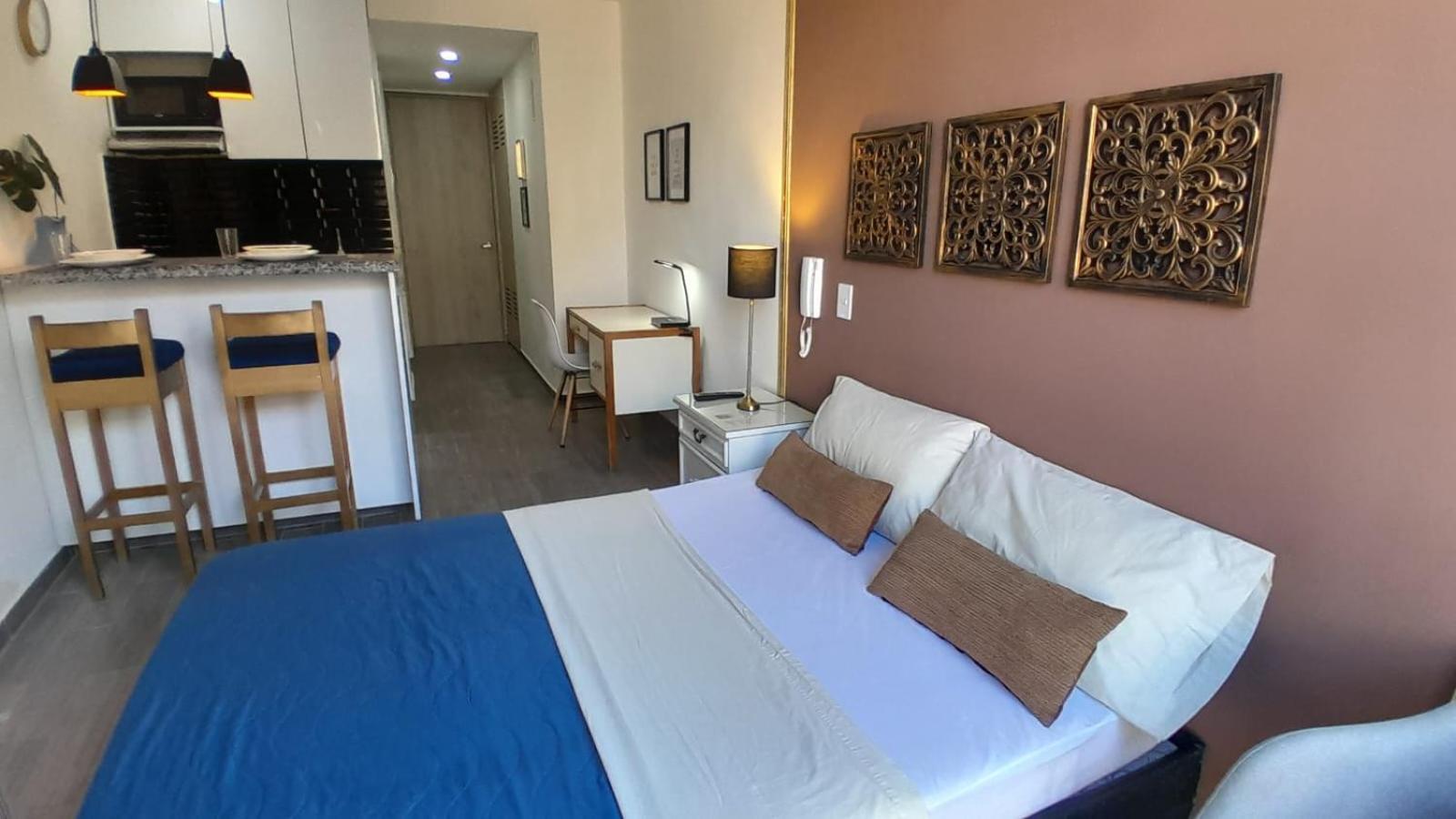 Apartamento 715 Bonito Loft En Bogotá