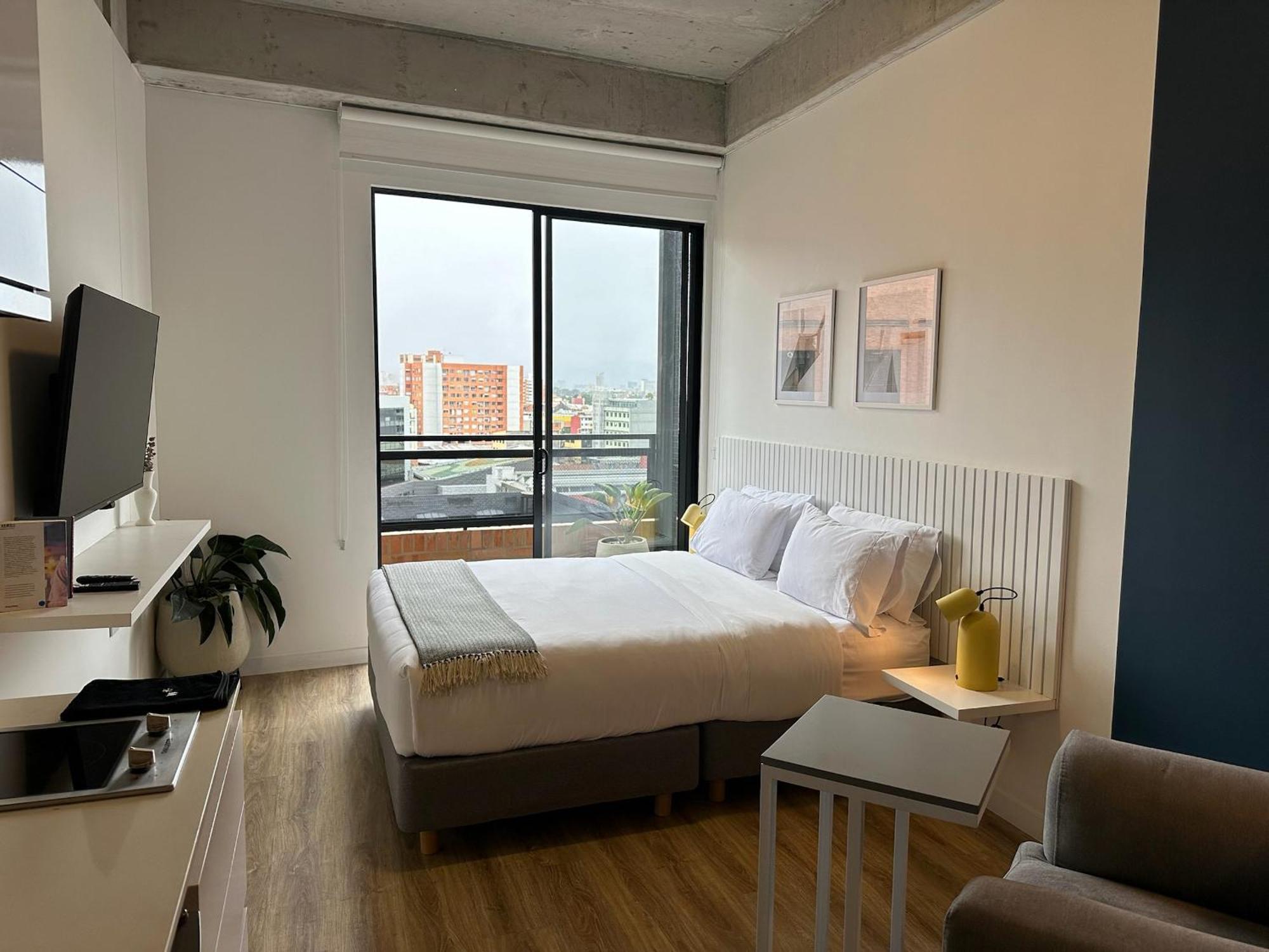 Apartment U-go Next Living Chapinero - Terraza & Co-working *