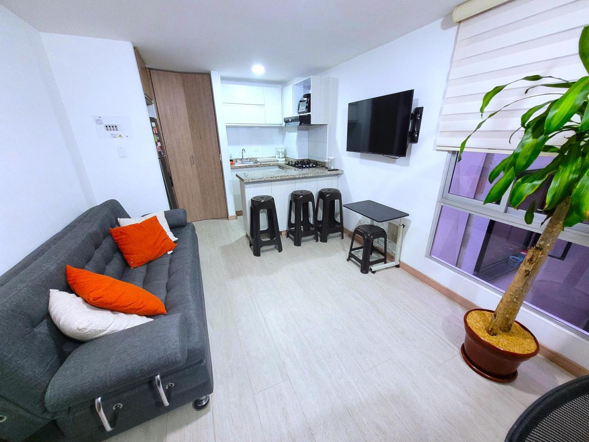 Apartment Acogedor Loft A Estrenar En Cedritos,