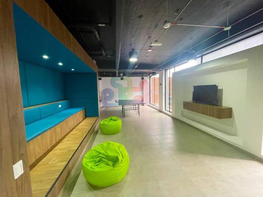Moderno Estudio Con Gimnasio, Terraza Y Coworking En Apartment Bogota