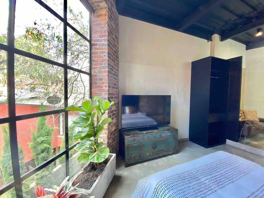 Unique Loft Design, Zona G With View Garden Apartment *
