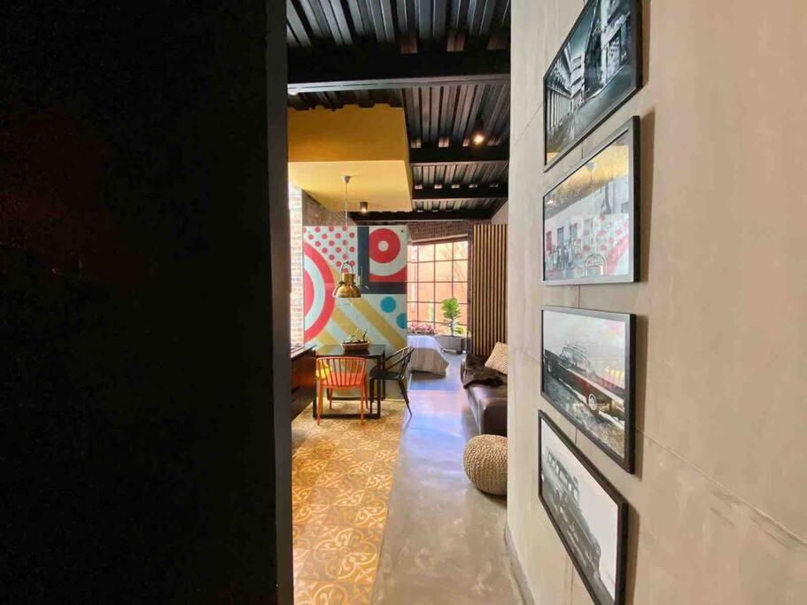 Unique Loft Design, Zona G With View Garden Apartment Bogota