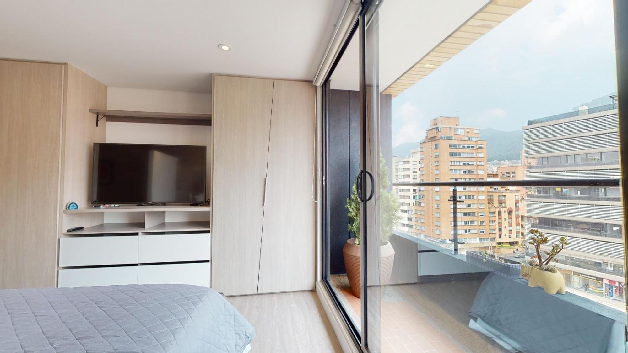 909 Loft Con Excelente Vista En Chapinero * Bogotá