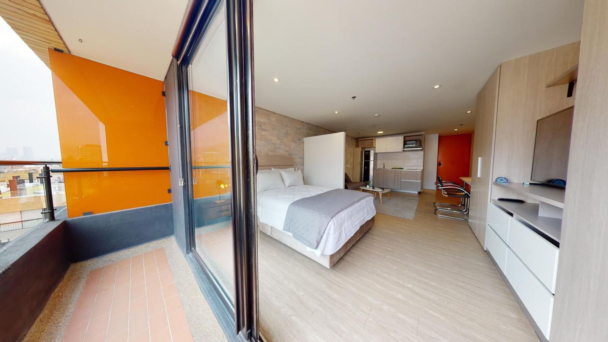 909 Loft Con Excelente Vista En Chapinero *