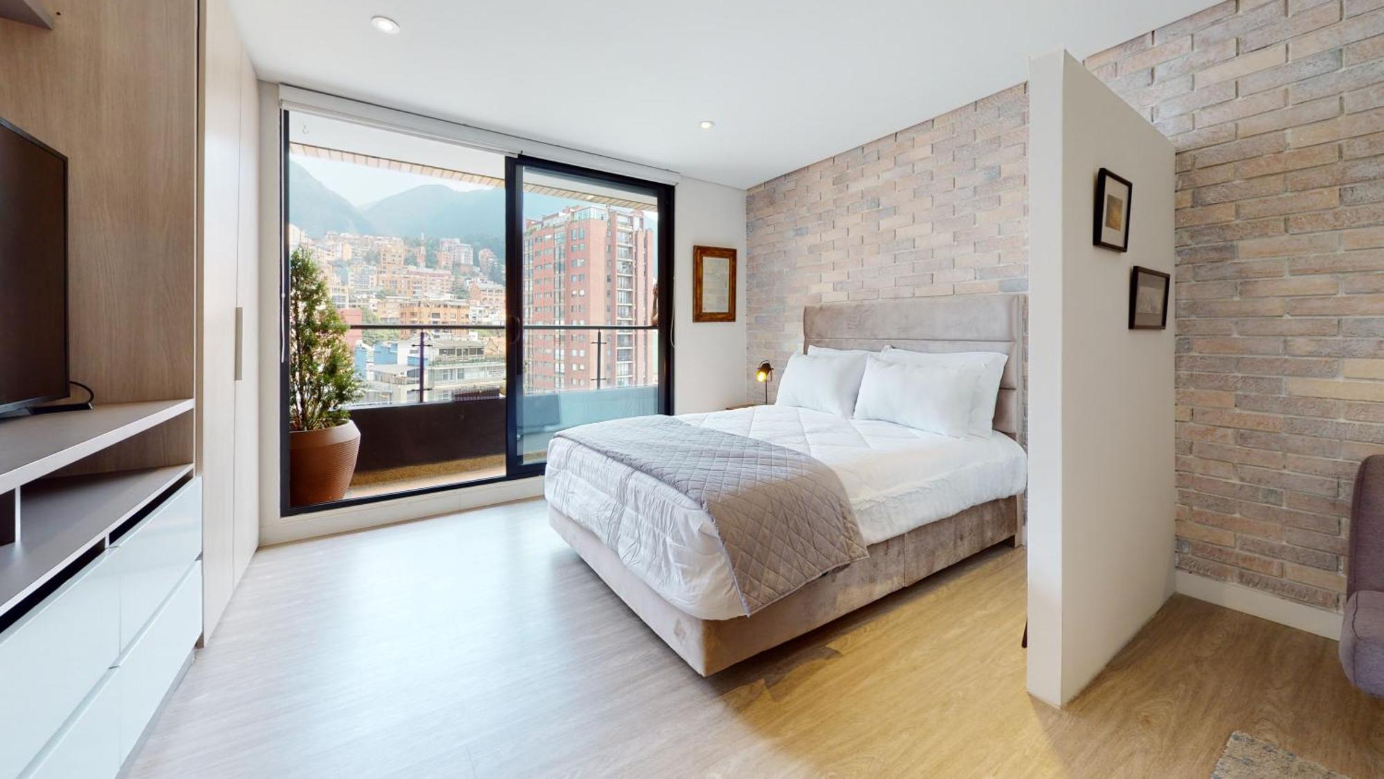 909 Loft Con Excelente Vista En Chapinero Apartamento *