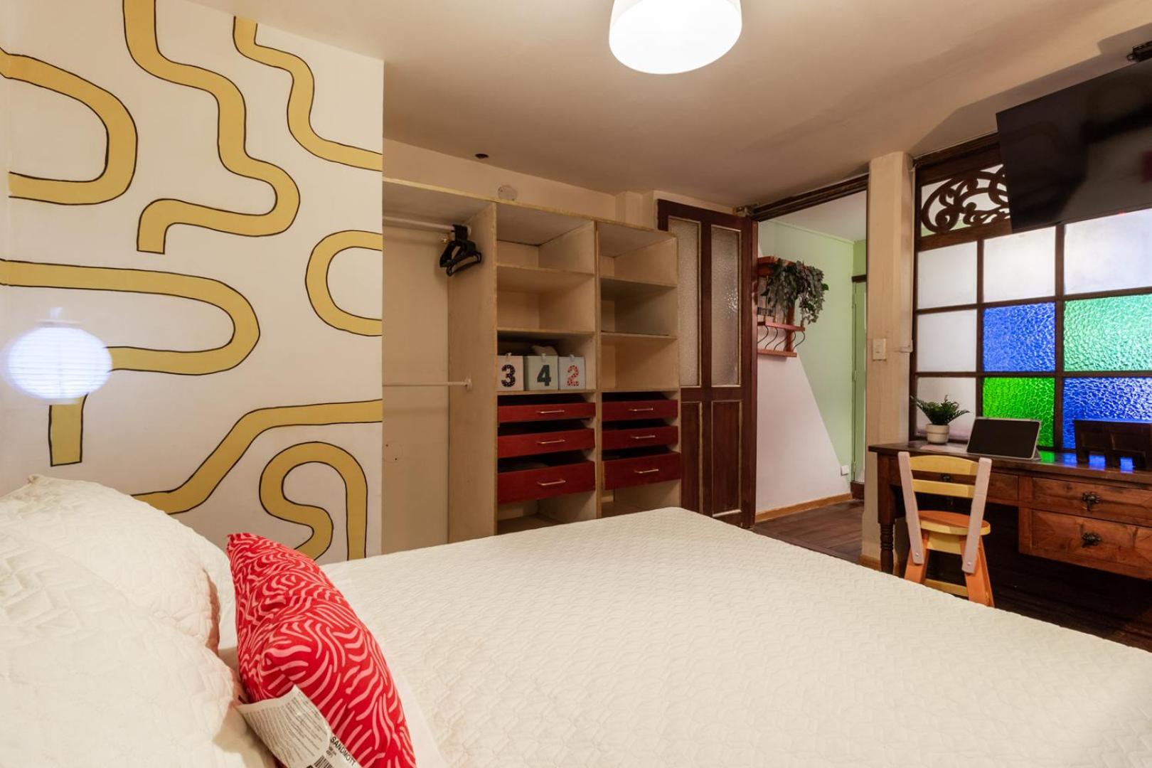 Apartment Cozy Loft 2br La Candelaria Location