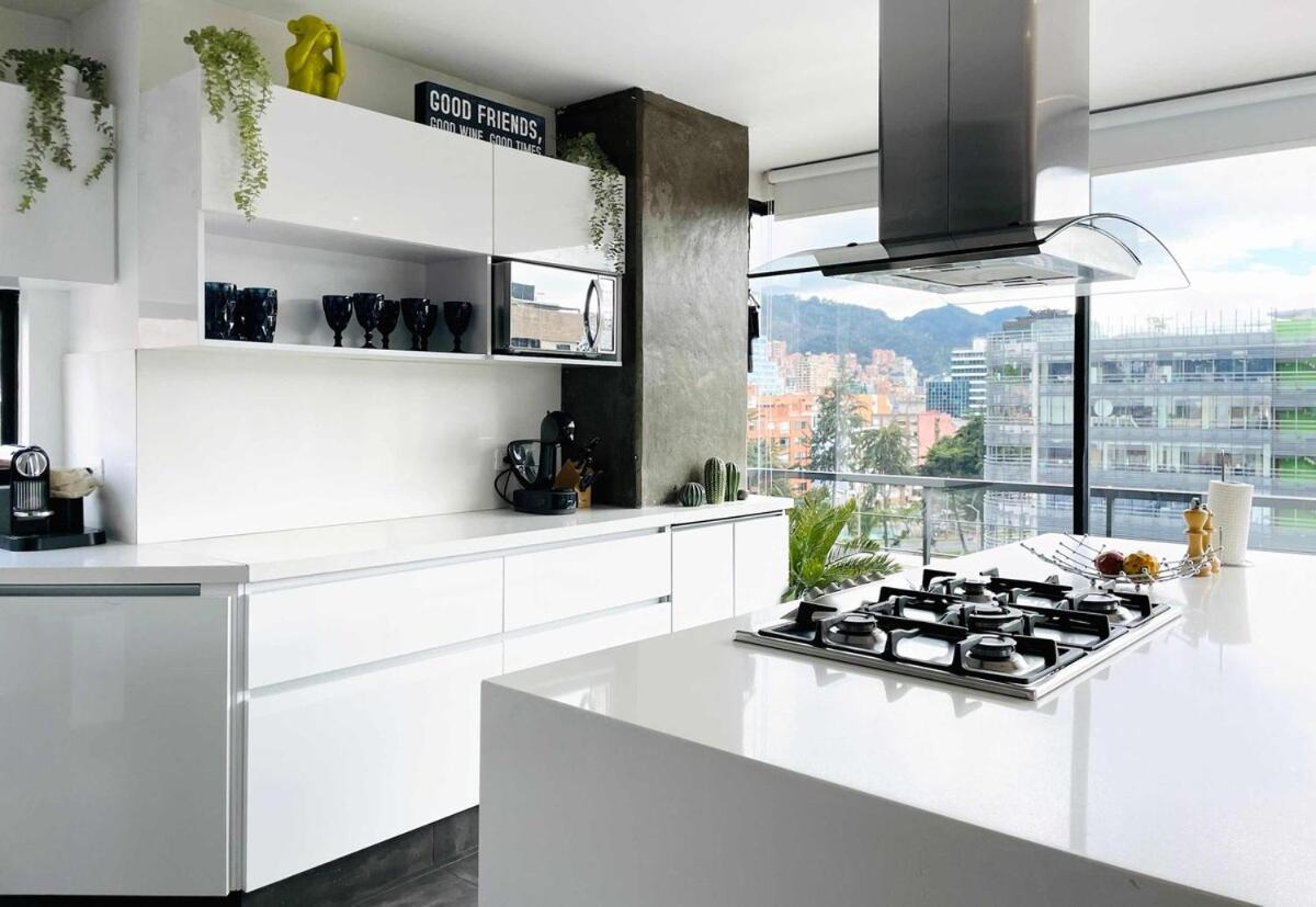 Apartment Heavenly 2br With Large Terrace And Gym In Bogota