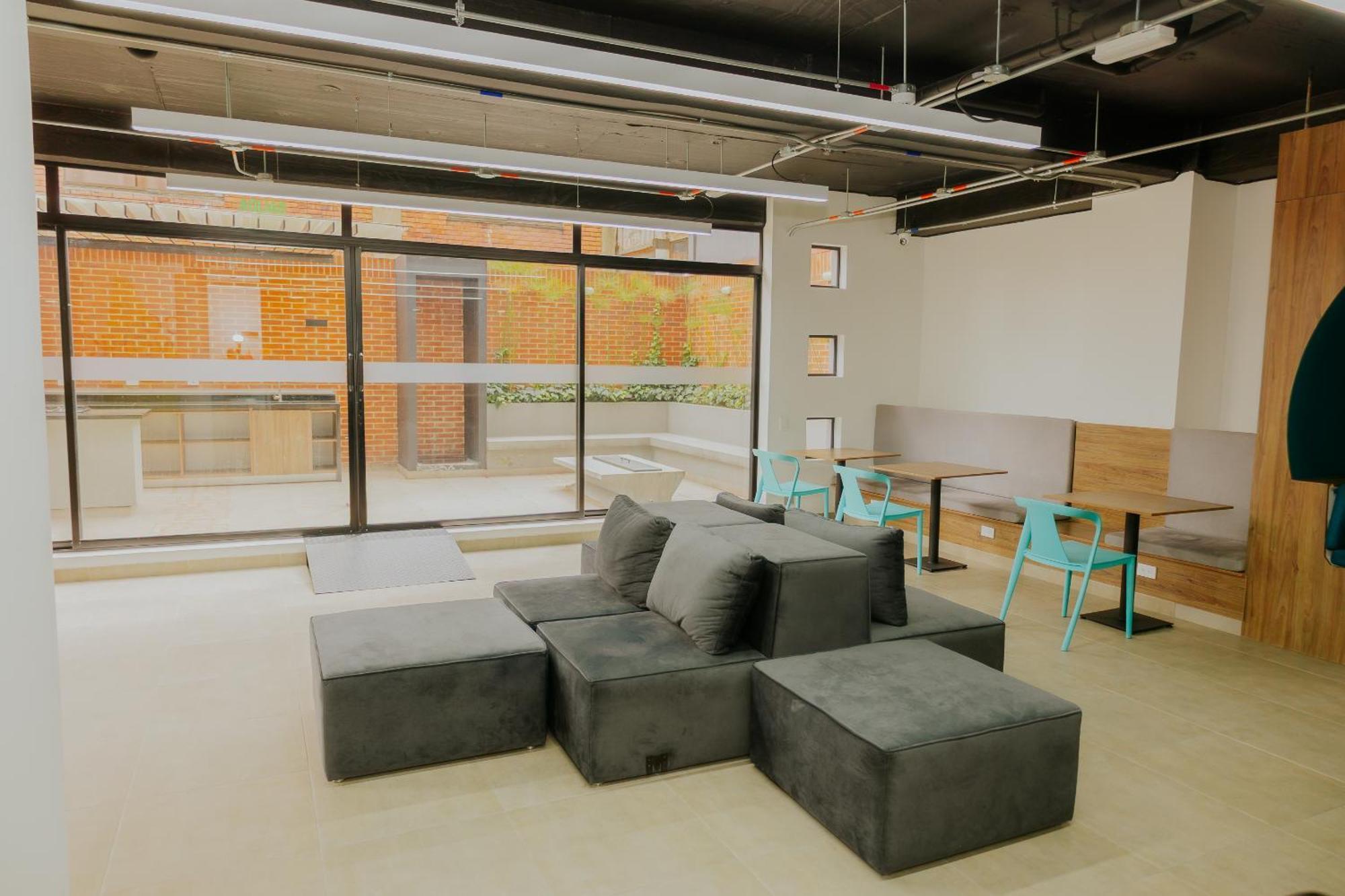 Apartment Moderno Estudio Con Gimnasio, Terraza Y Coworking En