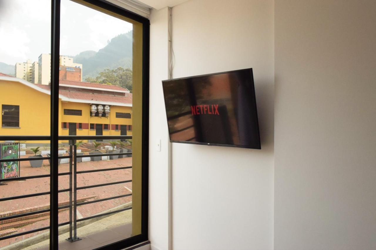 Apartment Moderno Loft Con Balcon En El Centro Historico Junto Al Externado *