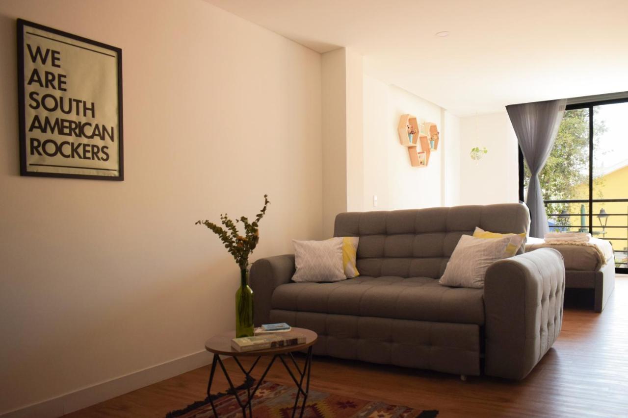 Moderno Loft Con Balcon En El Centro Historico Junto Al Externado *