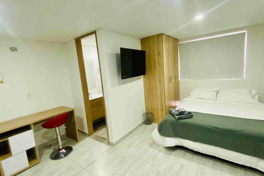 Comodo Apartaestudio Completo Al Norte De Apartment