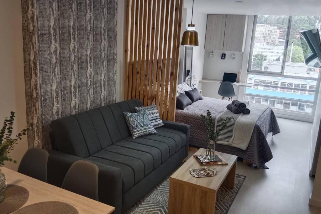 Apartment Loft En Centro De Bogota, Hermosa Vista Y Confort