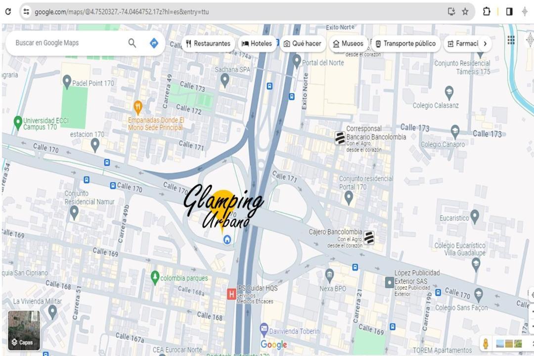 Glamping Urbano Campsite Bogota
