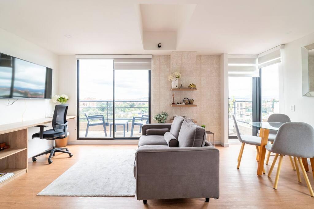 Apartment Loft Bella Suiza 127 - Modern 1 Bedroom With Terrace Bogota