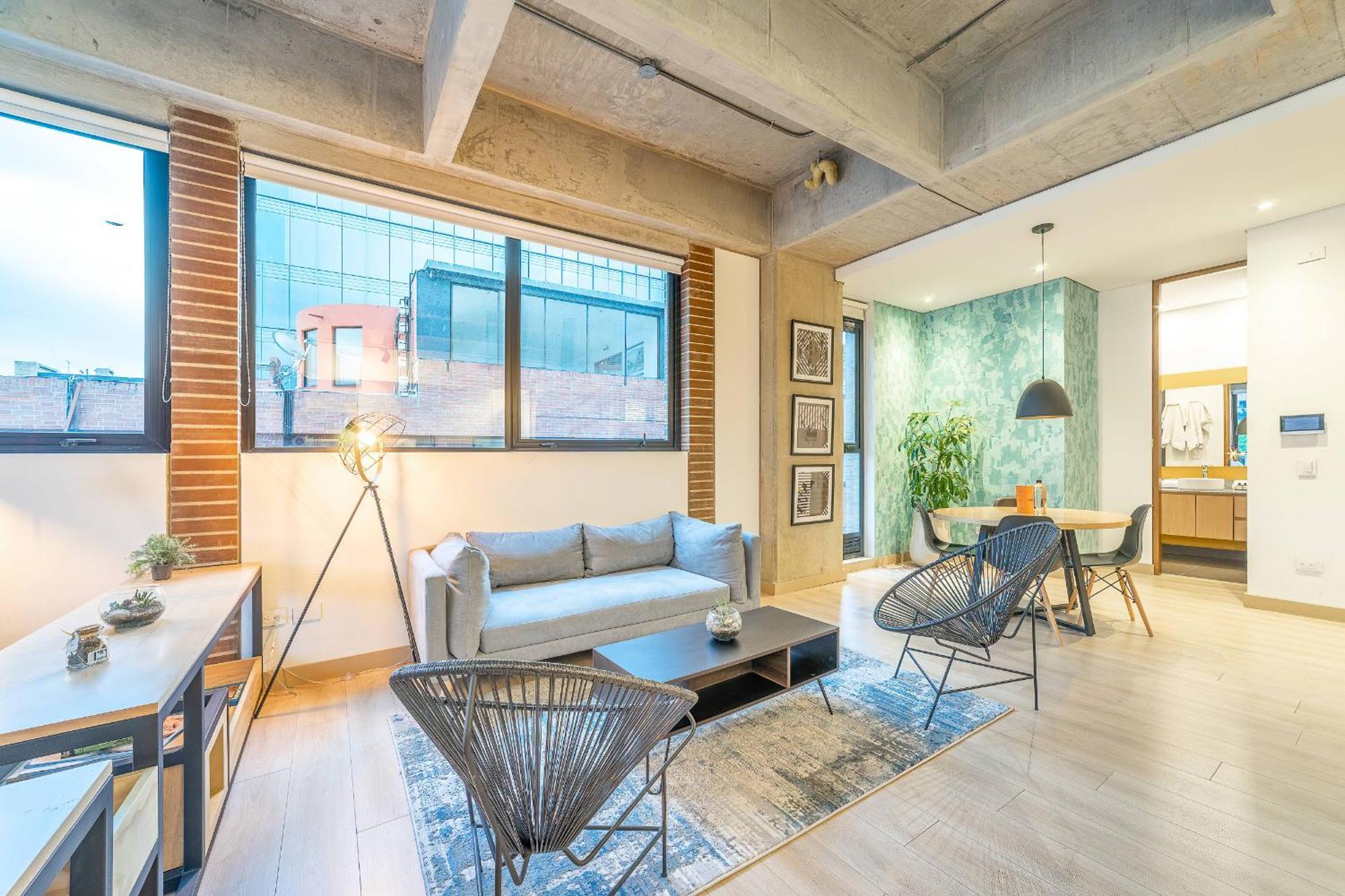 Beautiful Loft In Parque 93 Apartment Bogota