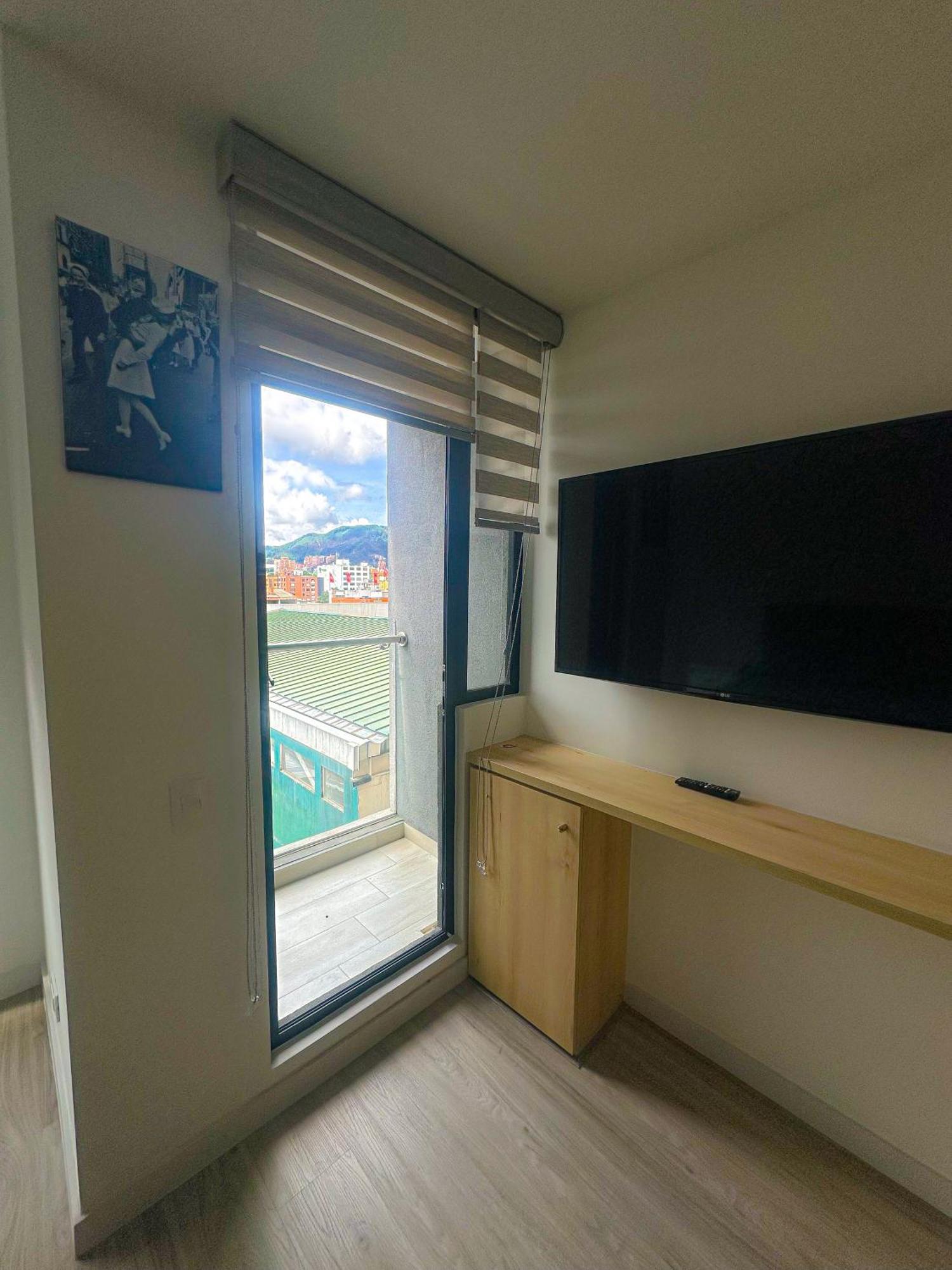 Aparta Estudio Acogedor Moderno Bogotá