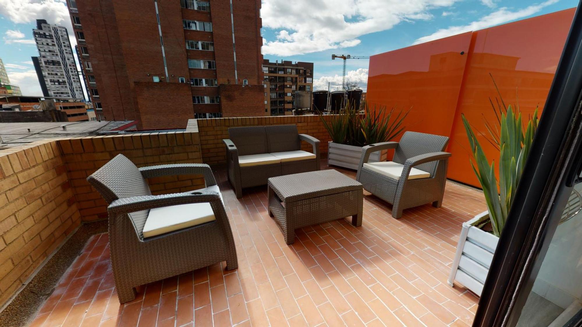 501 Loft Con Terraza Privada En Chapinero Apartment *