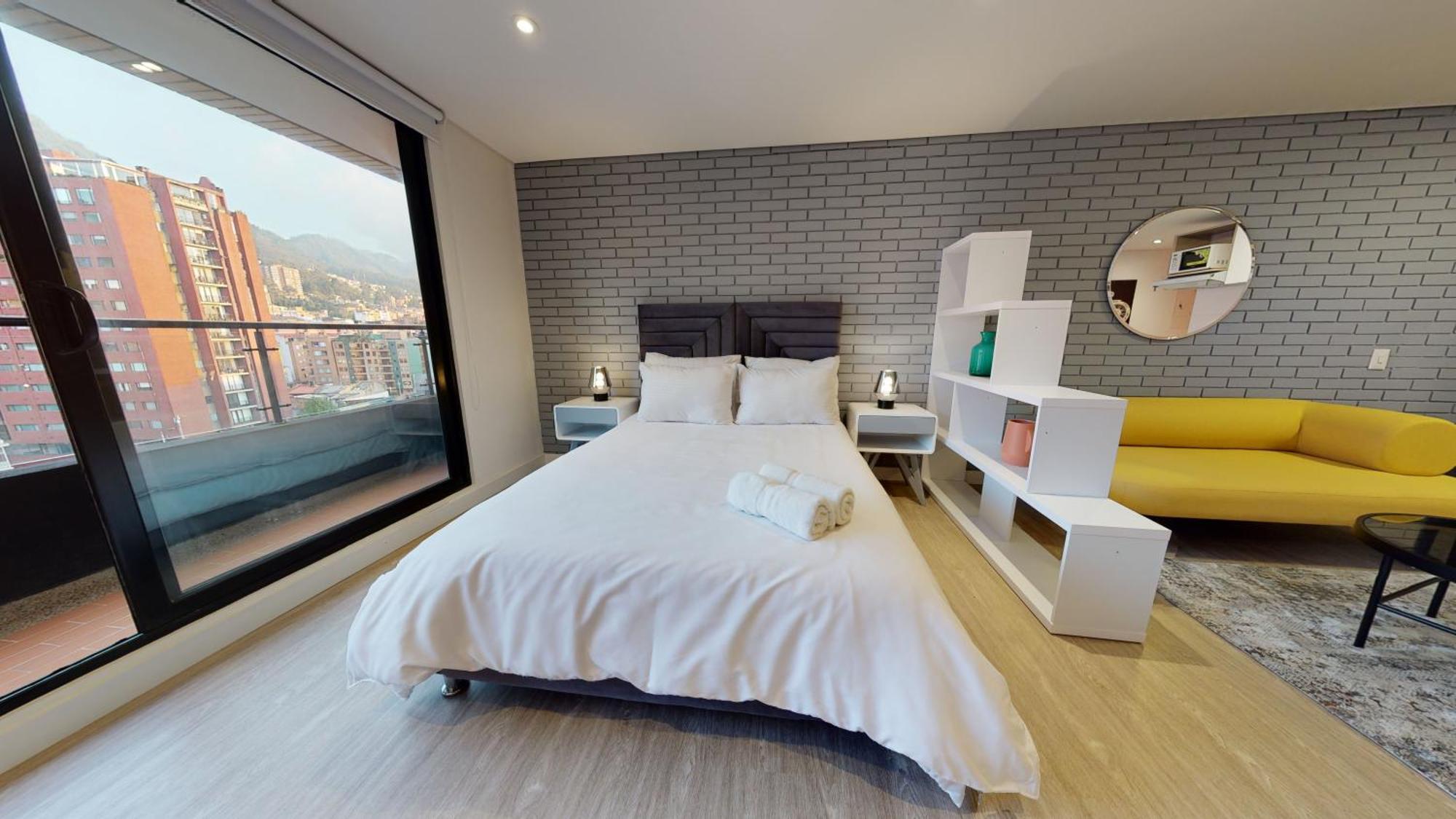 907 Hogar Bohemio En Chapinero Apartment *