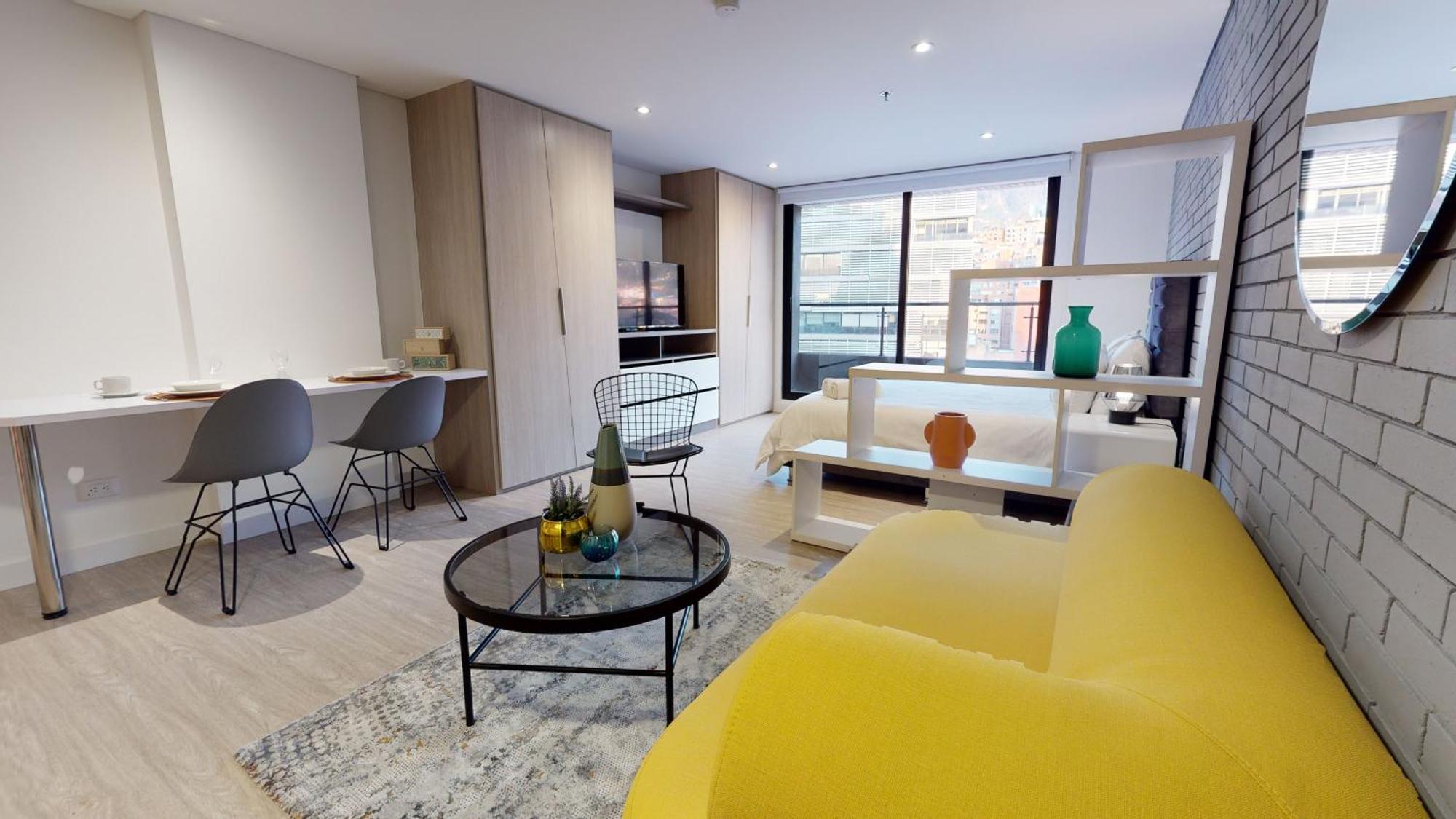 907 Hogar Bohemio En Chapinero Apartment *