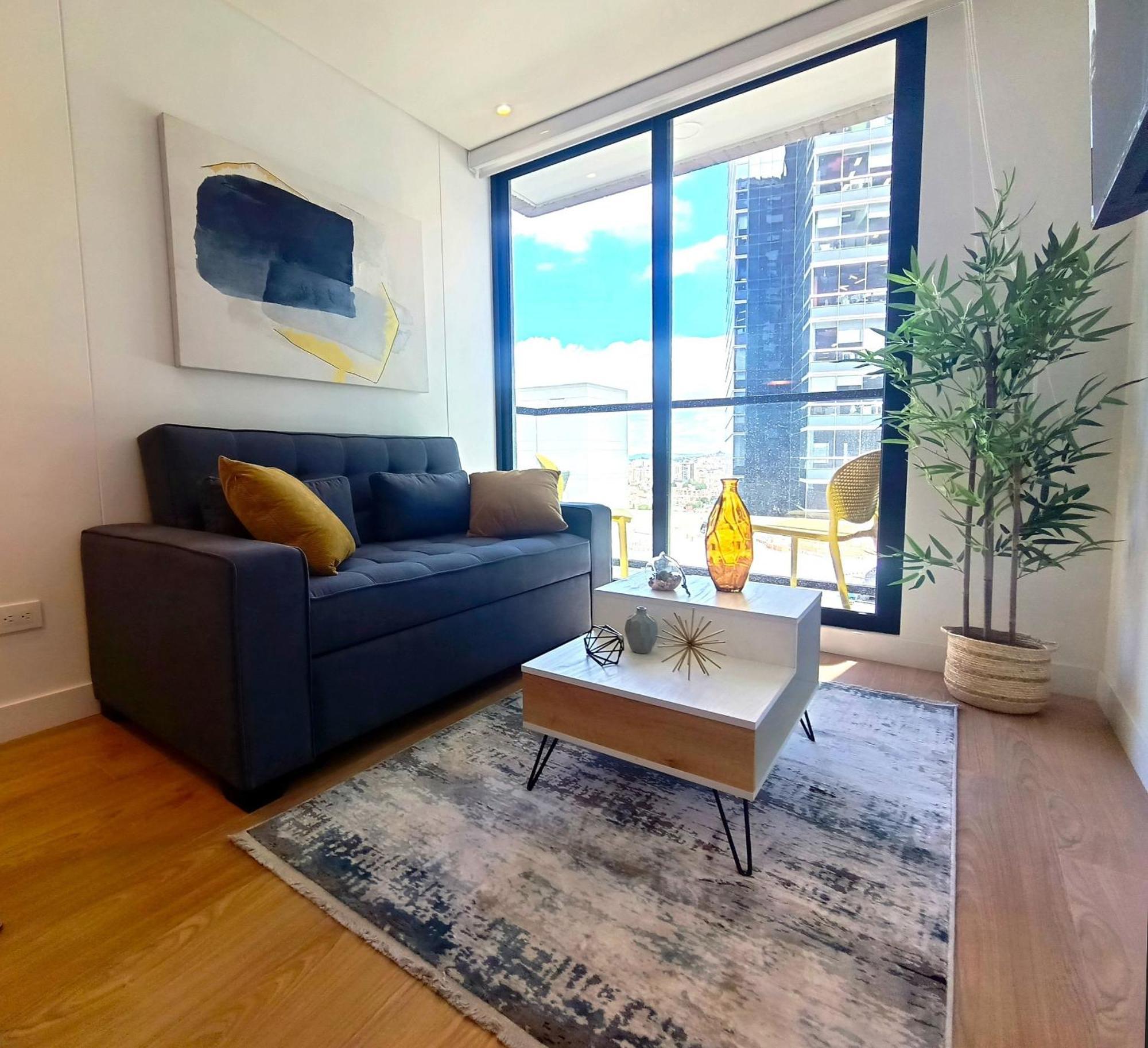 Apto 2 Hab, Balcon Privado, Parking, Wifi, Usaquen Apartment Bogota