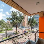 Iluminado Y Moderno Apartaestudio Boho Chic/Balcon