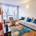 City Escape, Brand New Flat With Wooden Accent In Upper Class Neighborhood In Bogota