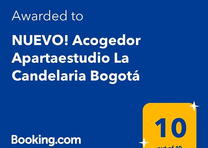 Grandioso Apartaestudio La Candelaria Bogota