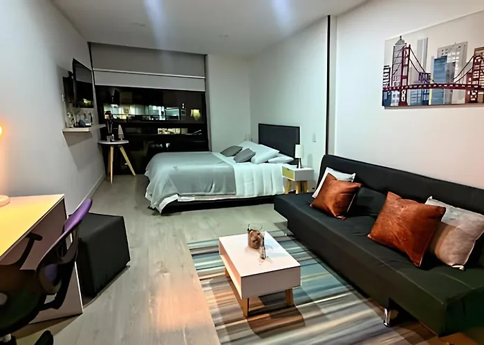 Acogedor Loft Con Tecnologia Alexa, Vista Usaquen