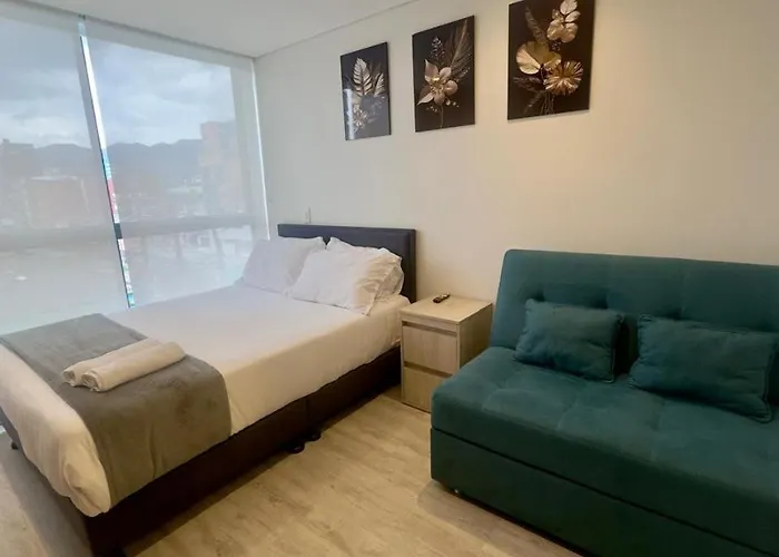 Apartaestudio Nuevo Y Acogedor En Corferias
