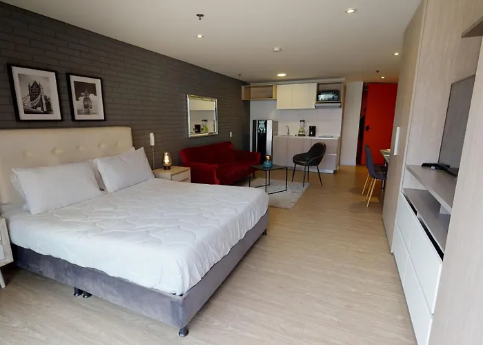 507 Loft Con Vista A Los Cerros En Chapinero