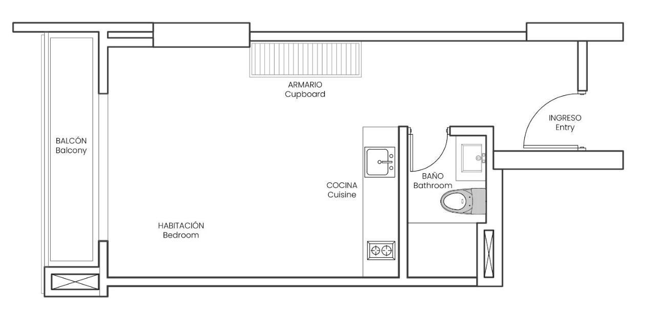 Acogedor En Centro Internacional Apartment Bogota