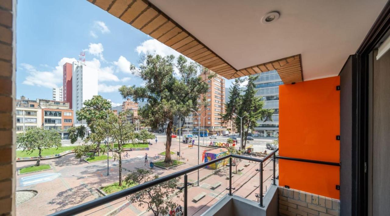 Apartment Iluminado Y Moderno Apartaestudio Boho Chic/balcon Bogota