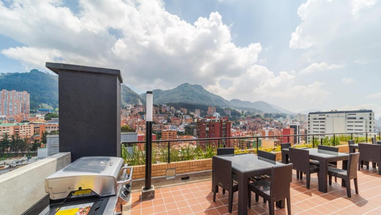 Iluminado Y Moderno Apartaestudio Boho Chic/balcon Bogota