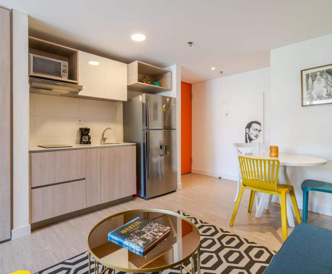 Apartment Iluminado Y Moderno Apartaestudio Boho Chic/balcon *