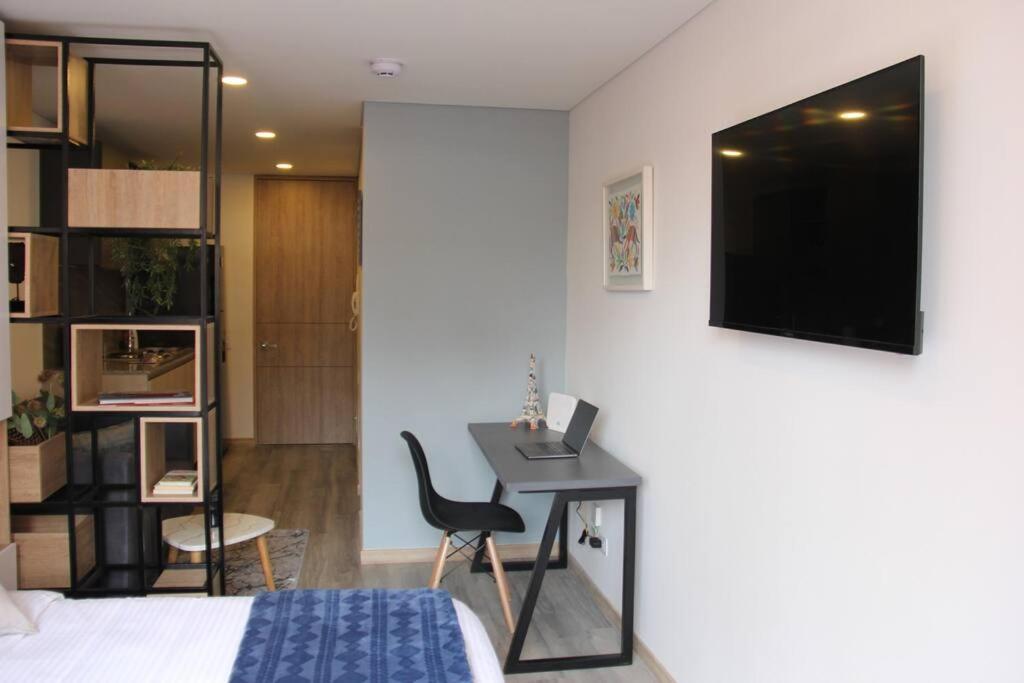 Loft Nuevo A Minutos Caminando De Zona T Y Andino Apartment Bogota