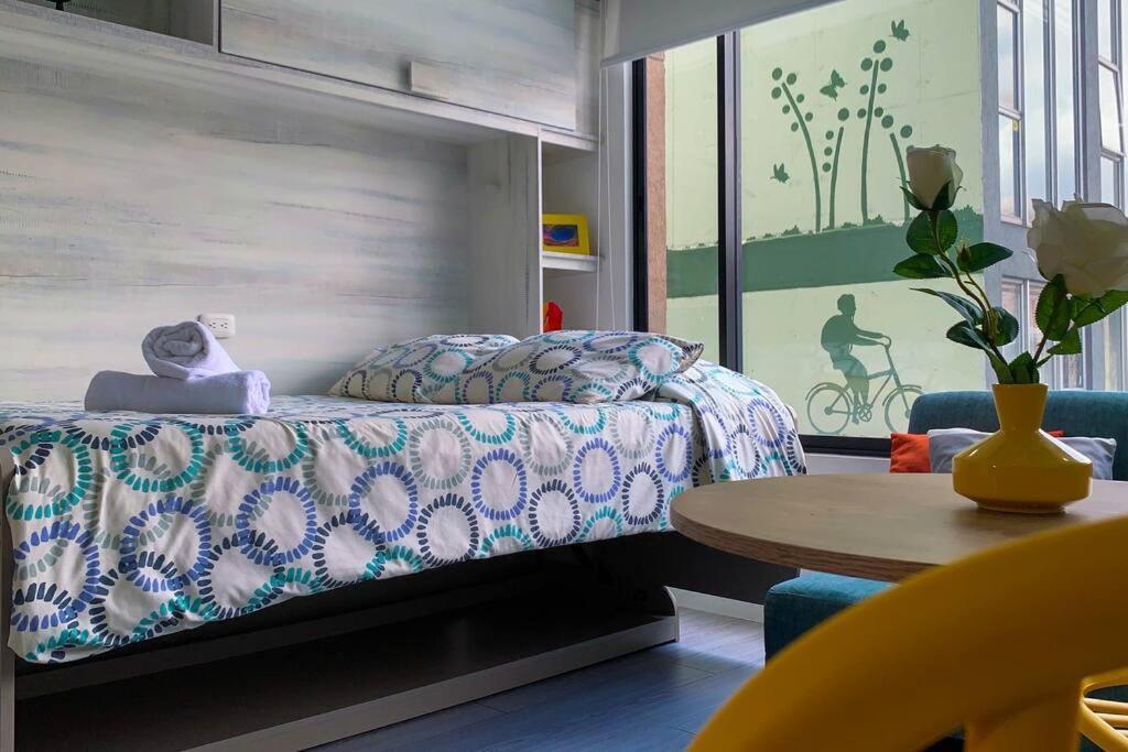 Apartamento Aptotiv209 - Espectacular Aparta Estudio Tipo Loft - Chapinero - Wifi - Tv