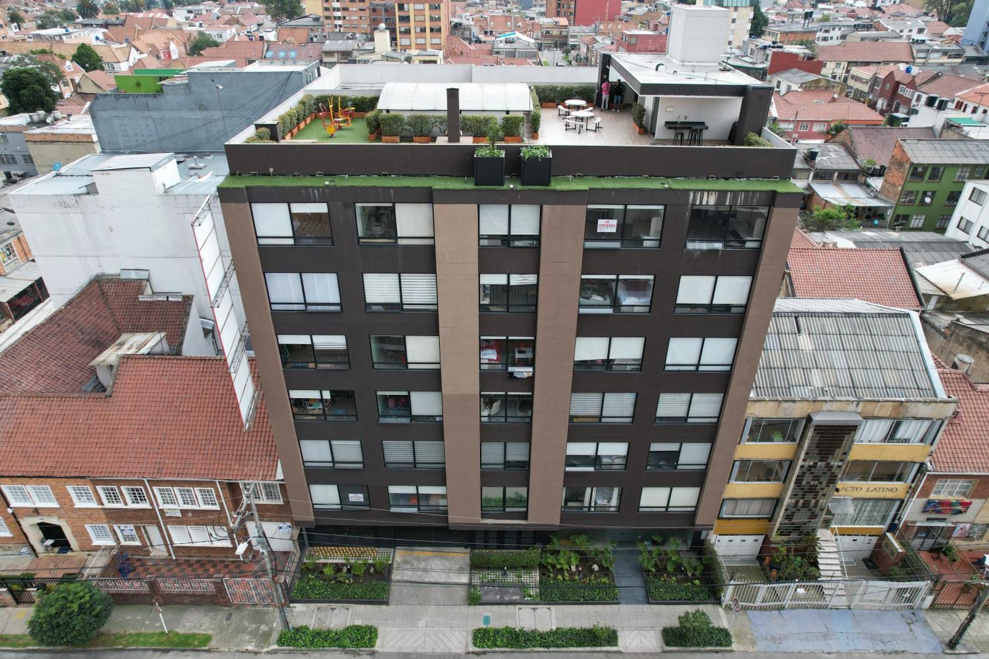 Aptotiv211 - Increible Aparta Estudio Tipo Loft - Chapinero - Wifi - Tv Apartment